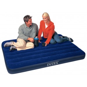 Надувной матрас Intex Classic Downy Bed, 137х191х25 см.