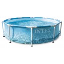 Каркасный бассейн принт, 305х76 см. Intex 28206